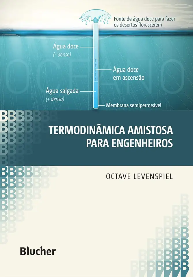 Capa do Livro Termodinâmica Amistosa para Engenheiros - Octave Levenspiel