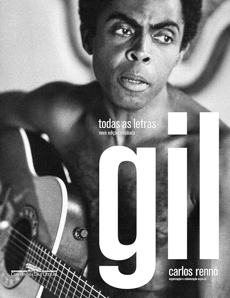 Capa do Livro Todas as Letras - Gilberto Gil