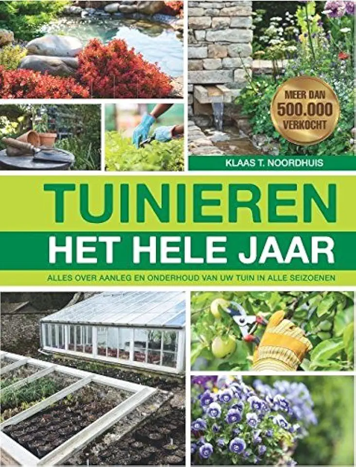 Capa do Livro Tuinieren het hele jaar - Klaas T. Noordhuis