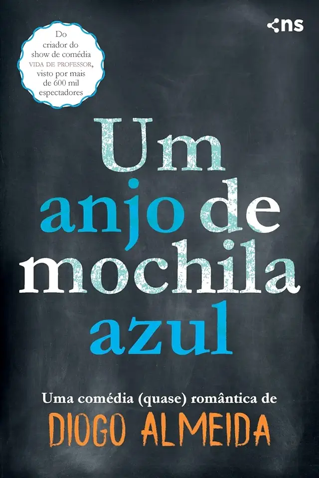 Capa do Livro Um anjo de mochila azul - Almeida, Diogo