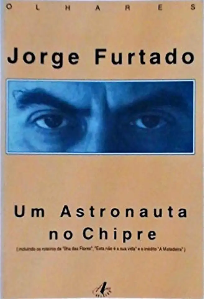 Capa do Livro Um Astronauta no Chipre - Jorge Furtado