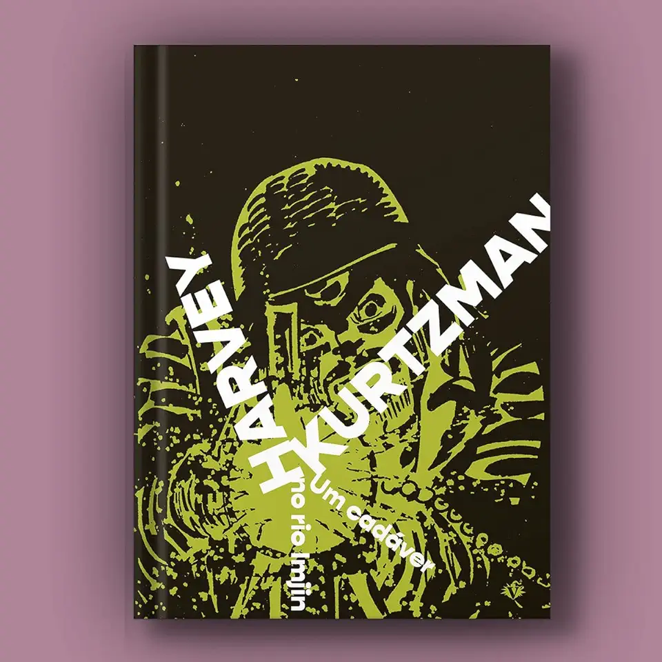 Capa do Livro Um Cadáver no Rio Imjin - Kurtzman, Harvey