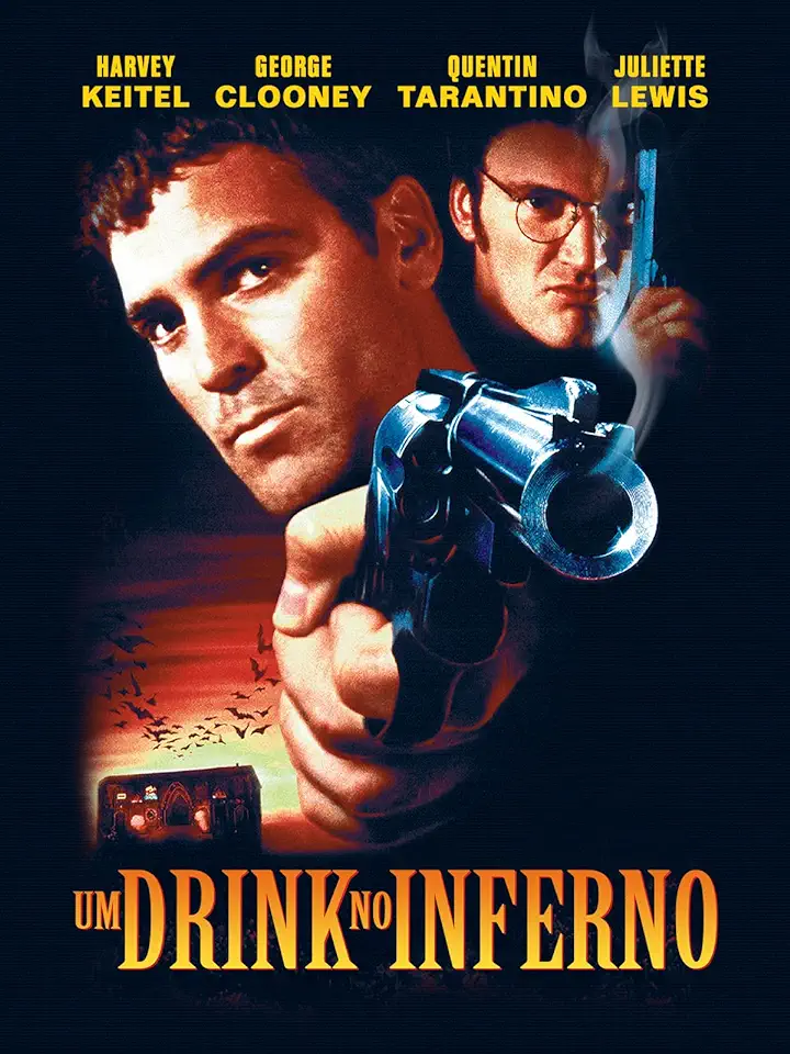 Capa do Livro Um Drink no Inferno - Quentin Tarantino