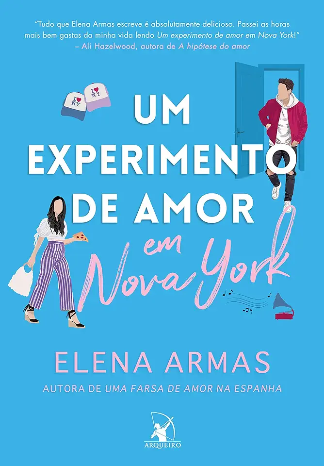 Capa do Livro Um experimento de amor em Nova York - Elena Armas