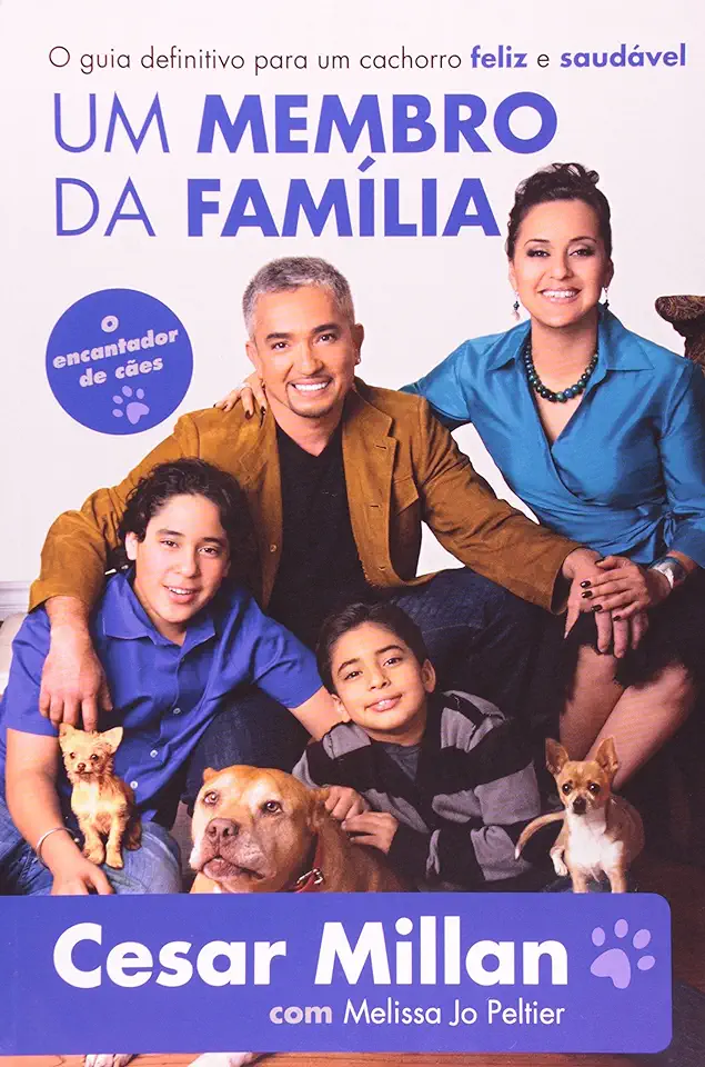 Capa do Livro Um Membro da Família - Cesar Millan