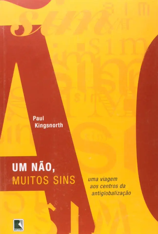 Capa do Livro Um Não, Muitos Sins - Paul Kingsnorth