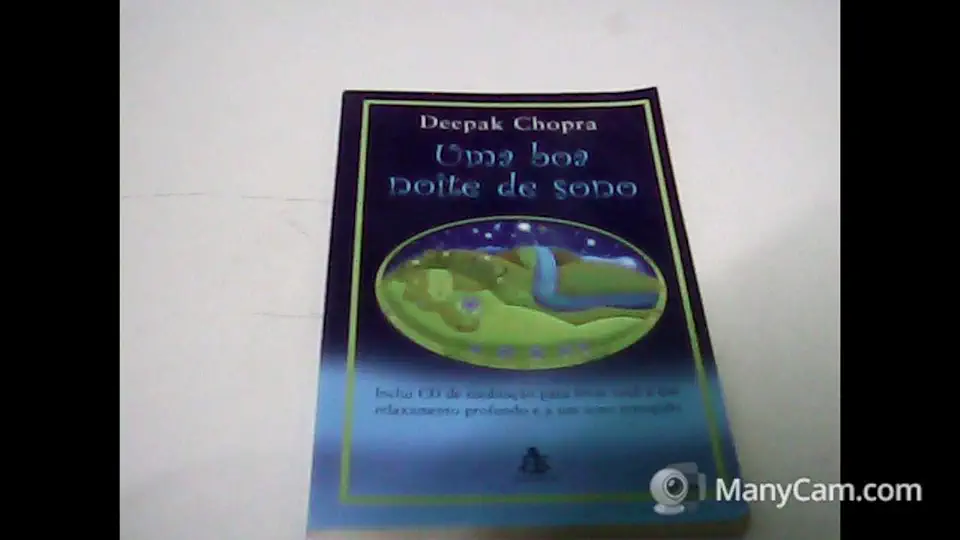 Capa do Livro Uma Boa Noite de Sono - Deepak Chopra