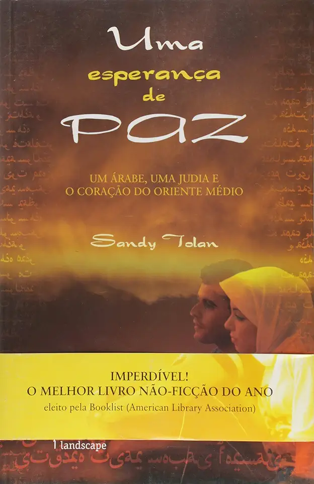 Capa do Livro Uma Esperança de Paz - Sandy Tolan