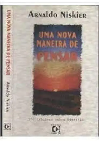 Capa do Livro Uma Nova Maneira de Pensar - Arnaldo Niskier