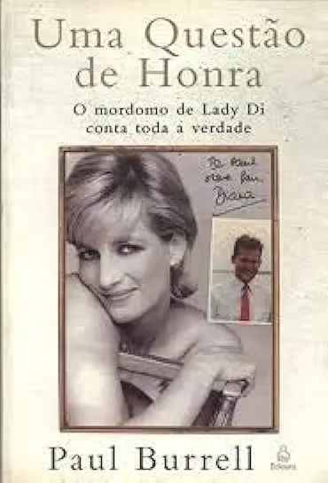 Capa do Livro Uma Questão de Honra - Paul Burrell