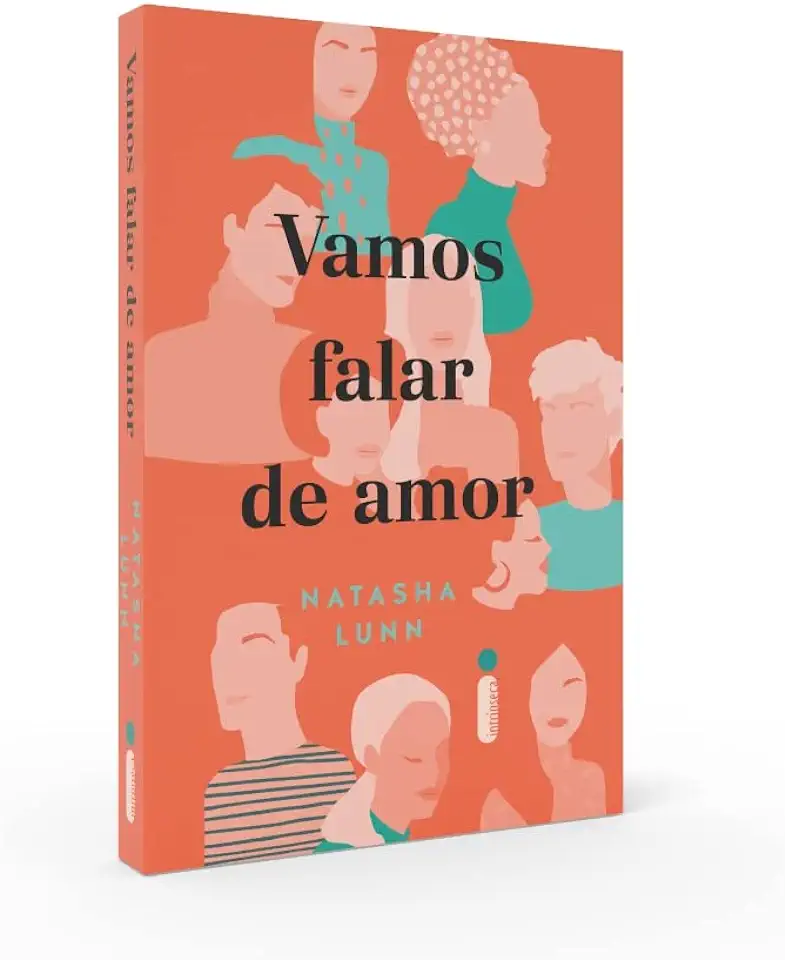 Capa do Livro Vamos falar de amor - Natasha Lunn