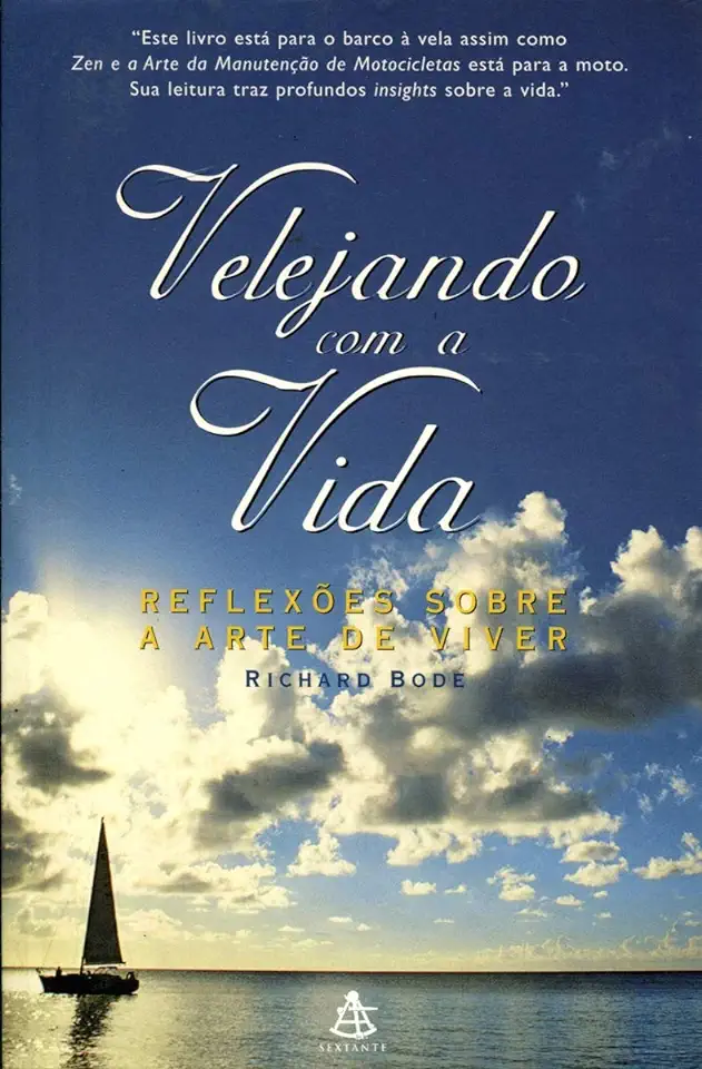 Capa do Livro Velejando Com a Vida - Richard Bode