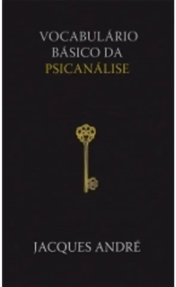 Capa do Livro Vocabulário Básico da Psicanálise - Jacques André