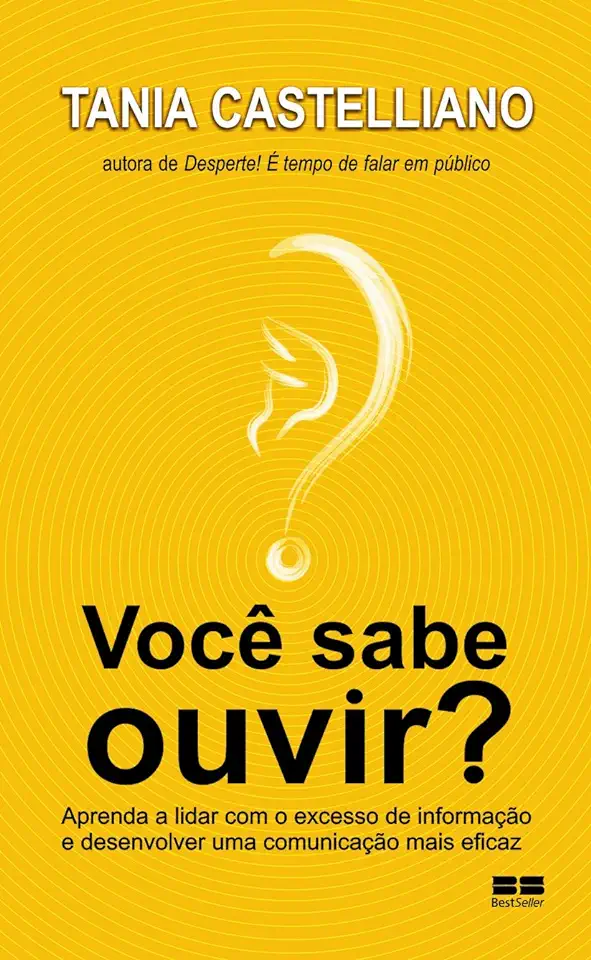 Capa do Livro Você Sabe Ouvir? - Tania Castelliano