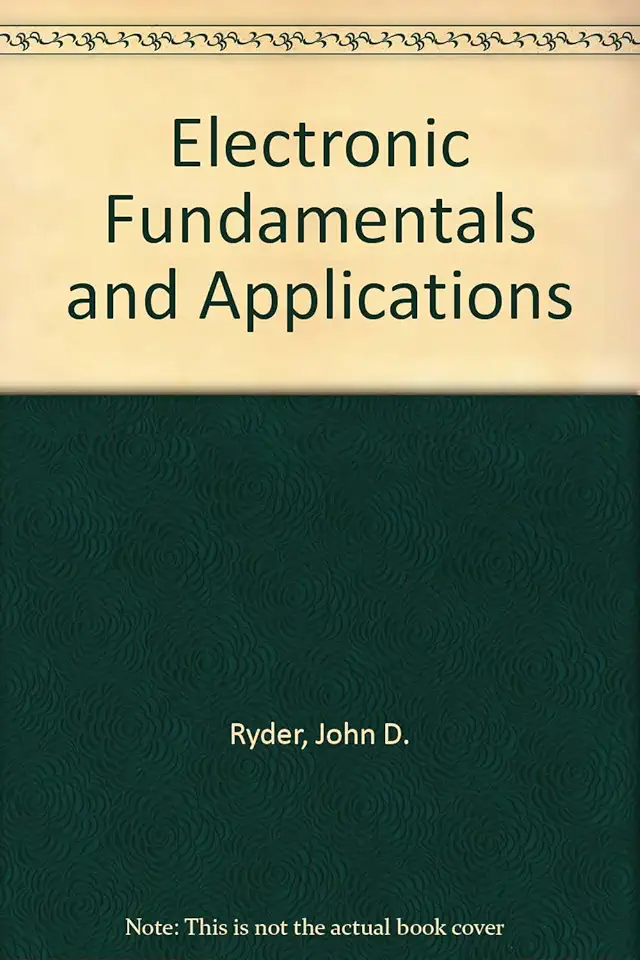 Engineering Electronics - John D. Ryder