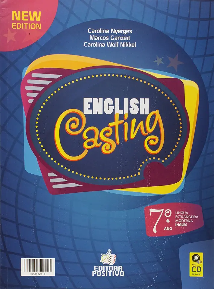 Capa do Livro English Casting - 7º Ano - Carolina Nyerges