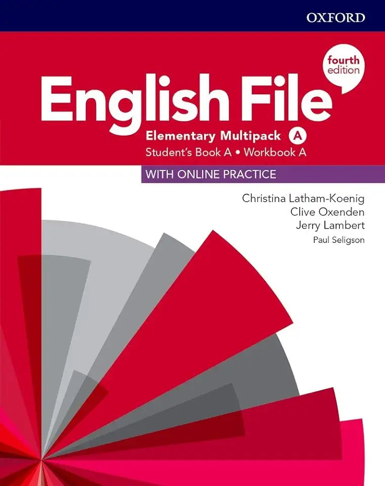 Capa do Livro English File Elementary B Sb/Wb Multipack - 4Th Ed. - Oxford University