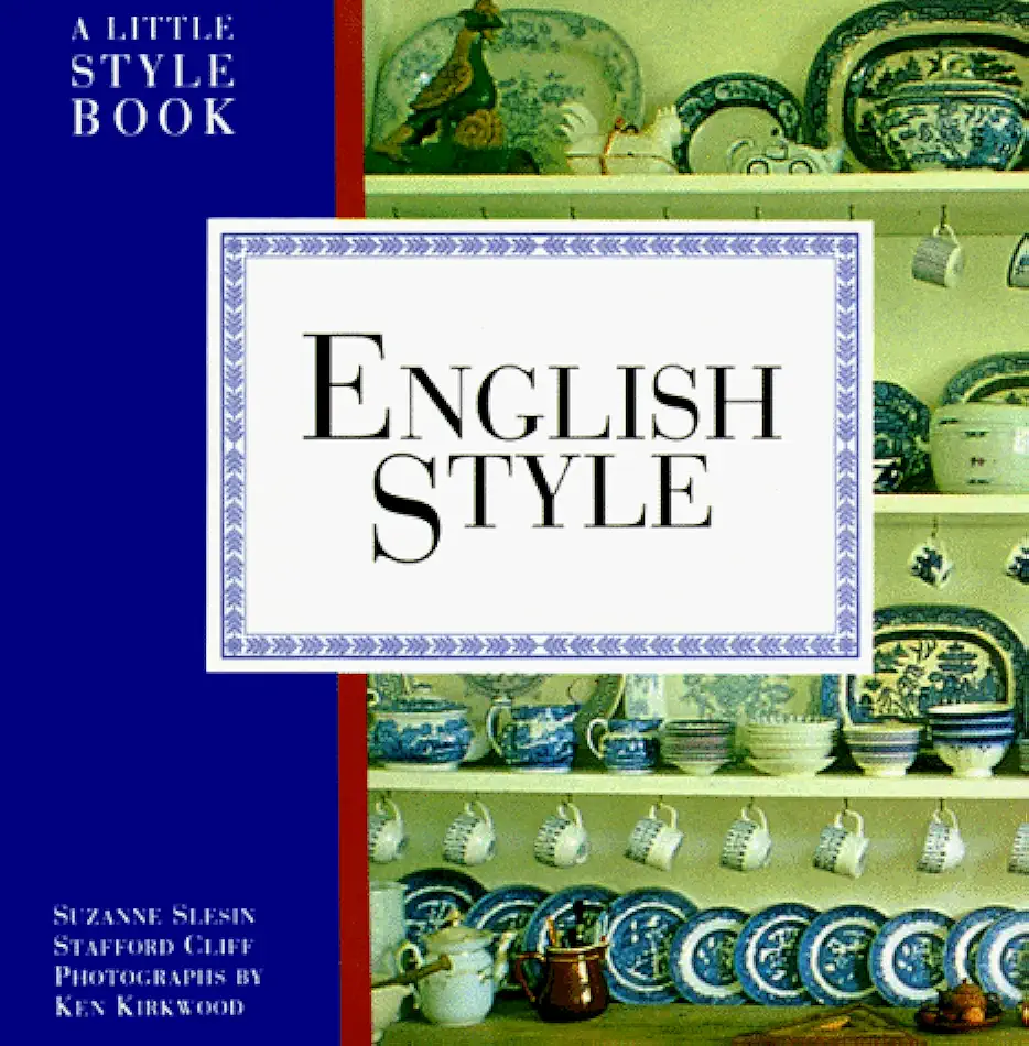 Capa do Livro English Style - a Little Style Book - Suzanne Slesin