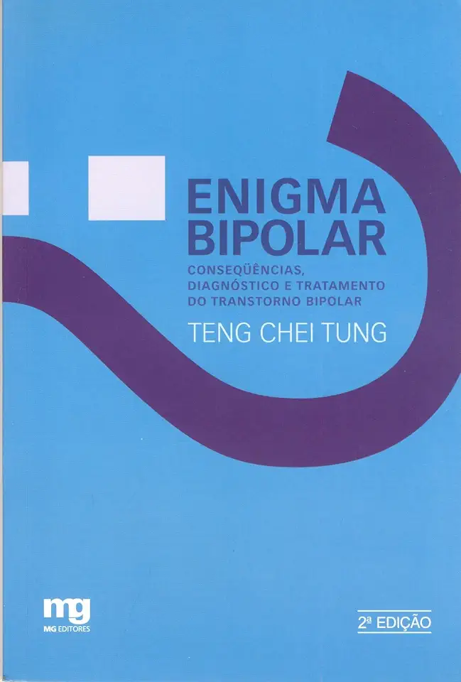 Capa do Livro Enigma Bipolar - Teng Chei Tung