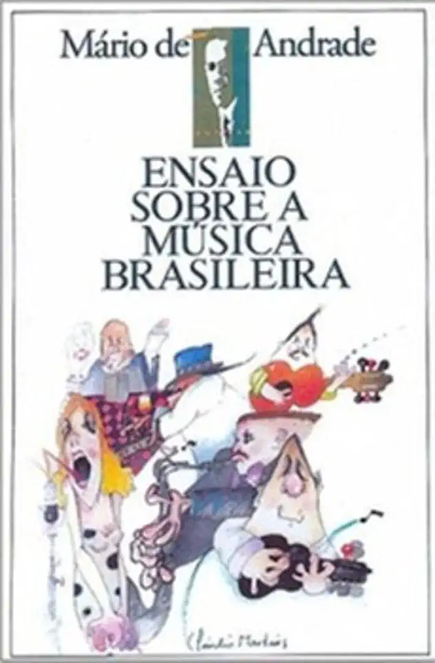 Capa do Livro Ensaio Sôbre a Música Brasileira - Mário de Andrade