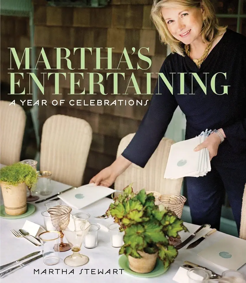 Capa do Livro Entertaining - Martha Stewart