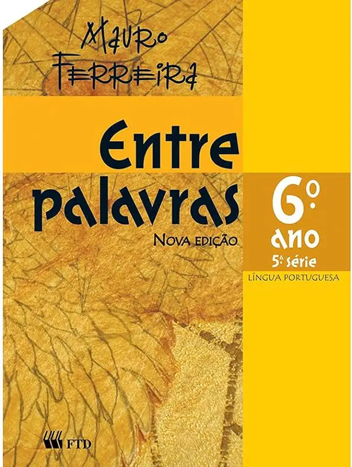 Capa do Livro Entre Palavras - Mauro Ferreira