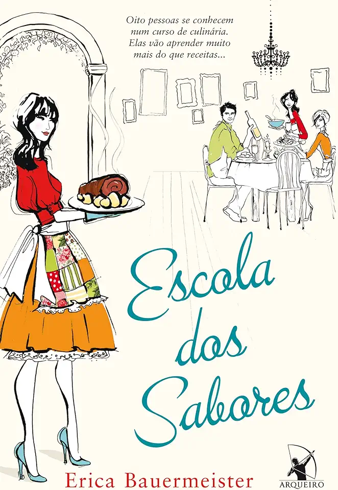 Capa do Livro Escola dos Sabores - Erica Bauermeister