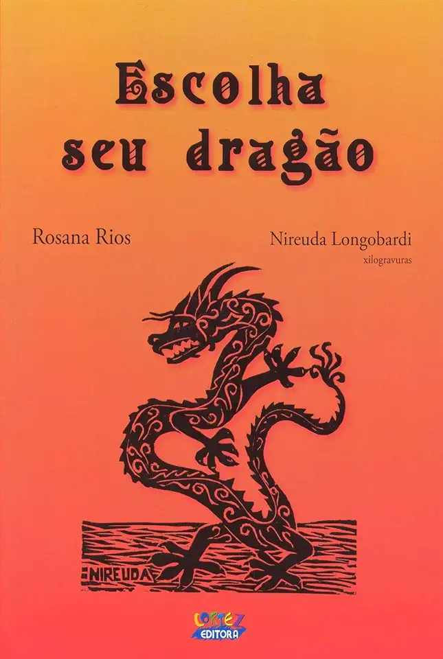 Capa do Livro Escolha seu dragão (capa dura) - Rosana Rios