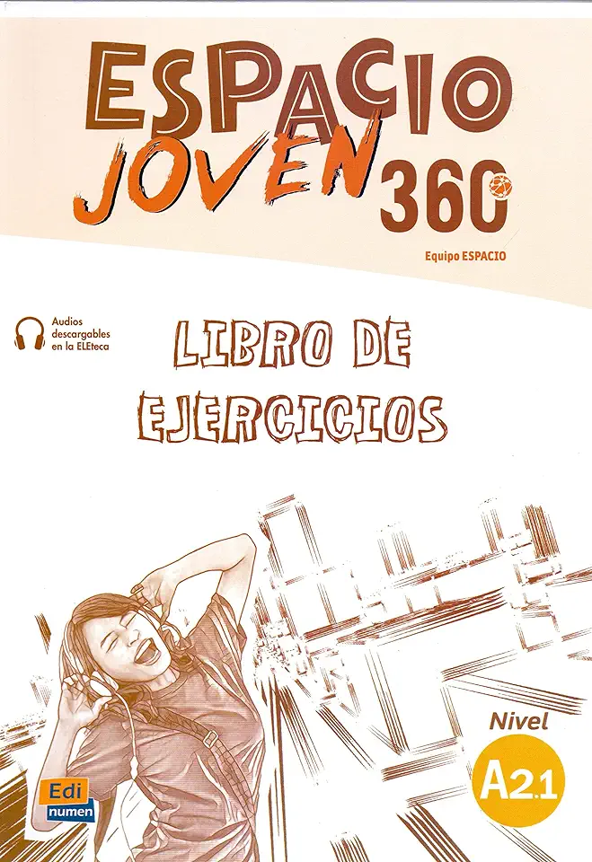 Capa do Livro Espacio joven 360 A2.1 - Libro de ejercicios - Sanchez, Maria