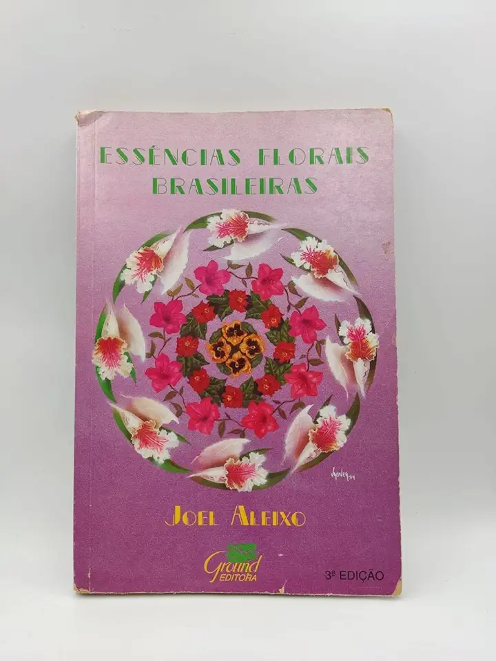 Capa do Livro Essências Florais Brasileiras - Joel Aleixo