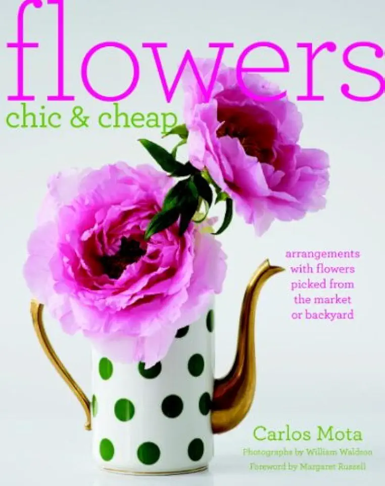 Capa do Livro Flowers Chic & Cheap - Carlos Mota