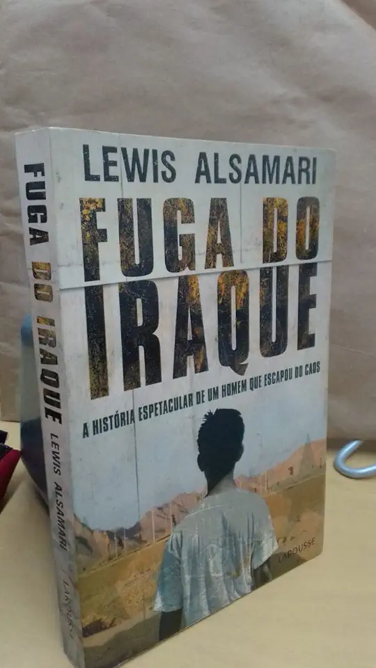 Capa do Livro Fuga do Iraque - Lewis Alsamari