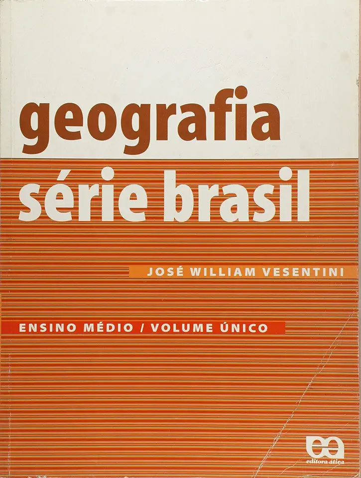 Capa do Livro Geografia Série Brasil - José William Vesentini