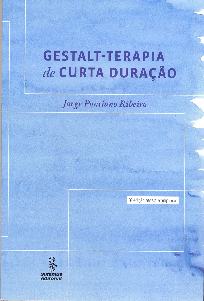 Capa do Livro Gestalt-terapia de Curta Duração - Jorge Ponciano Ribeiro