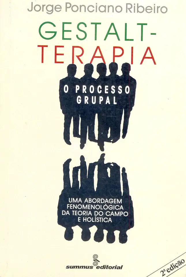 Capa do Livro Gestalt-terapia: o Processo Grupal - Jorge Ponciano Ribeiro