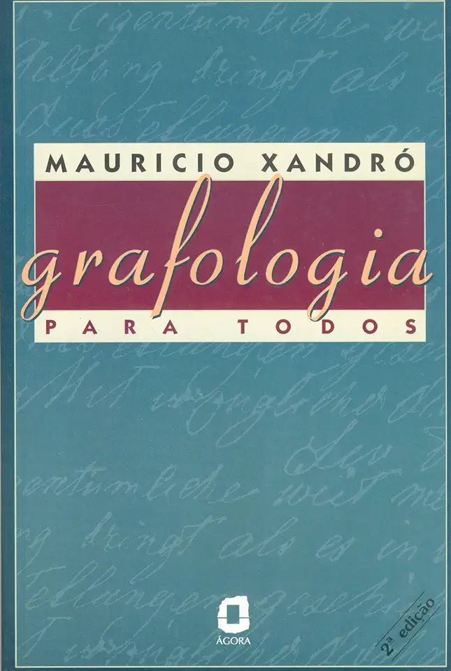 Capa do Livro Grafologia para Todos - Mauricio Xandró