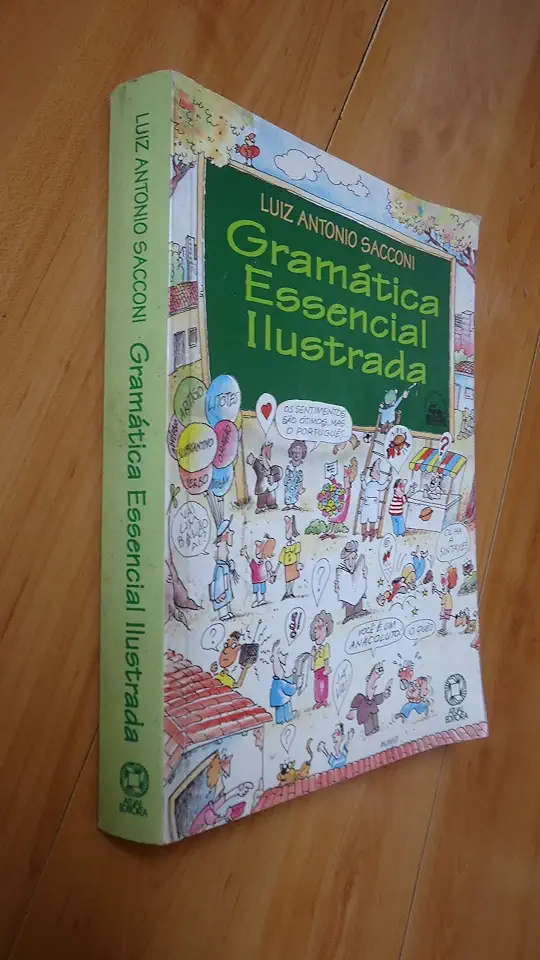 Capa do Livro Gramática Essencial Ilustrada - Luiz Antonio Sacconi