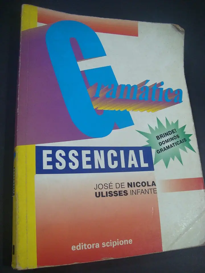 Capa do Livro Gramática Essencial - José de Nicola Ulisses Infante