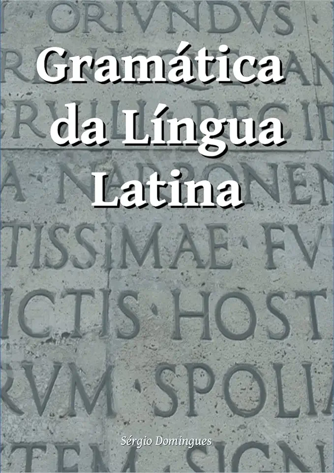 Capa do Livro Gramática Latina - P. João Ravizza