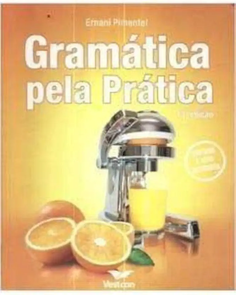 Capa do Livro Gramática pela Prática - Ernani Pimentel