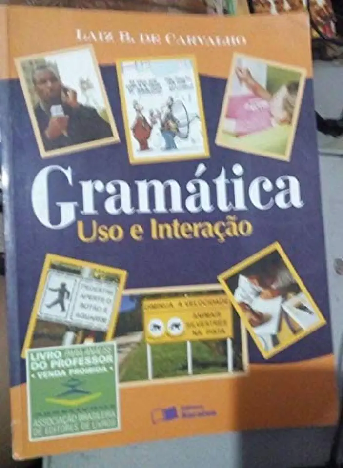 Capa do Livro Gramática Uso e Interação - Laiz B. de Carvalho