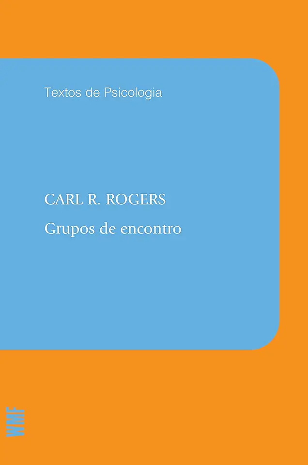 Capa do Livro Grupos de Encontro - Carl R. Rogers