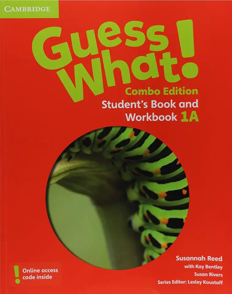 Guess What! Level 1 Students Book And Workbook B - Susannah Reed