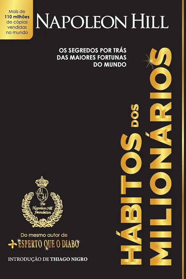 Capa do Livro Hábitos dos milionários - Hill, Napoleon