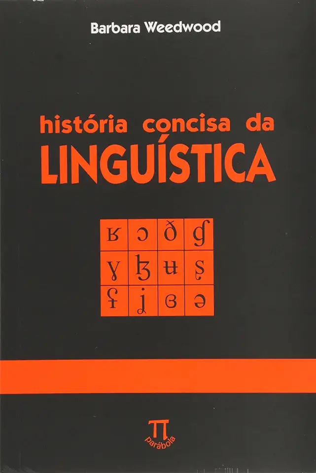 Capa do Livro História Concisa da Linguística - Barbara Weedwood