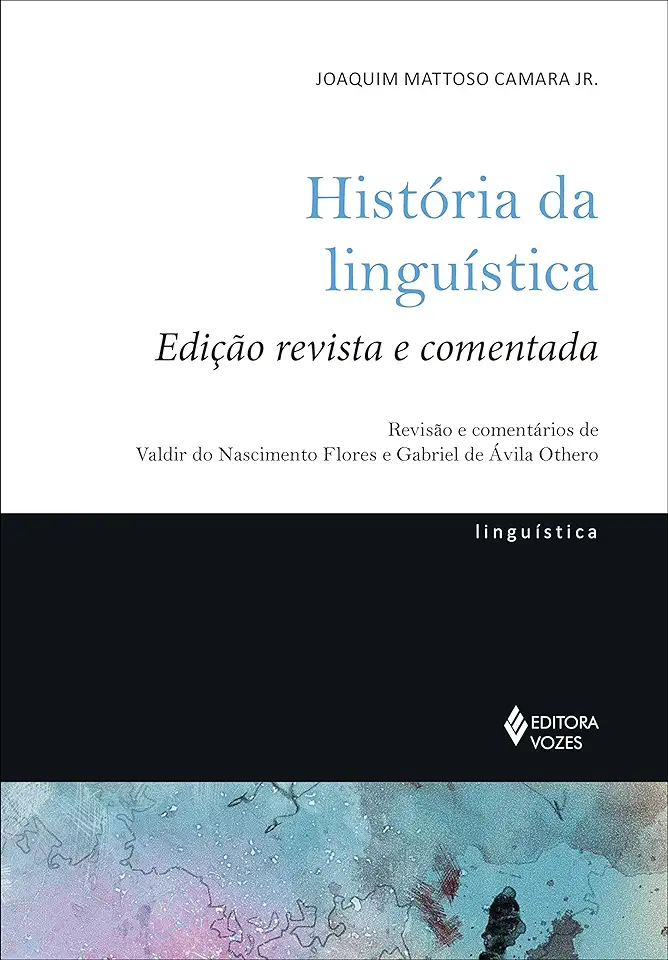 Capa do Livro História da Linguística - Joaquim Mattoso Camara Jr.