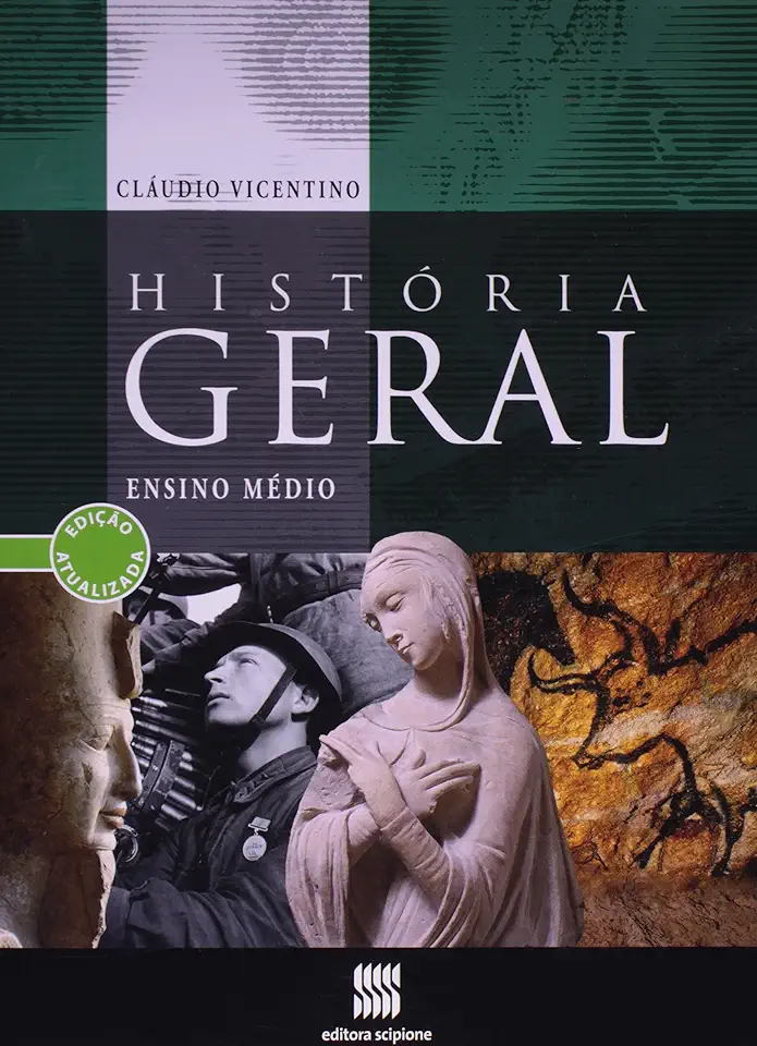 Capa do Livro História Geral - Cláudio Vicentino