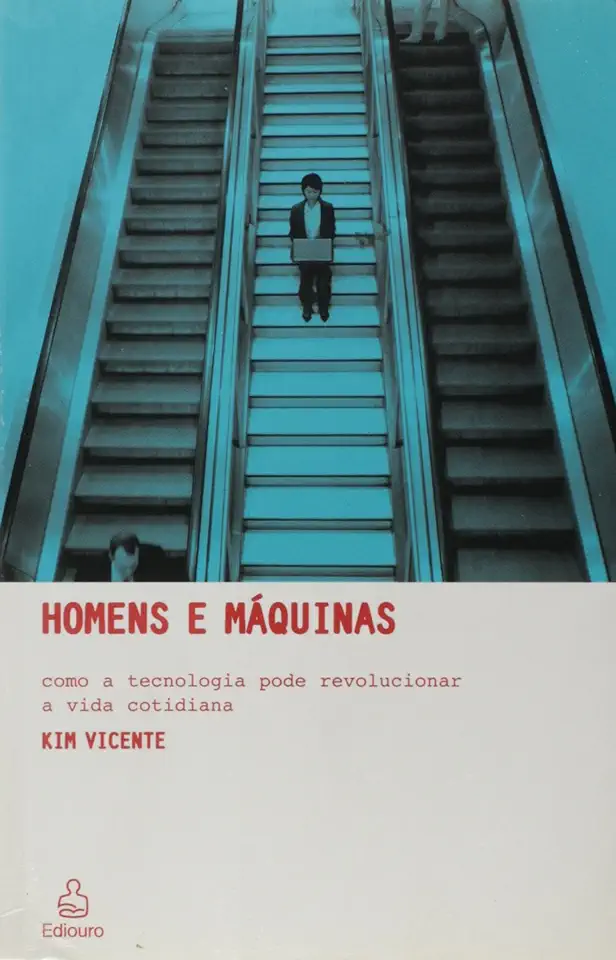 Capa do Livro Homens e Máquinas - Kim Vicente