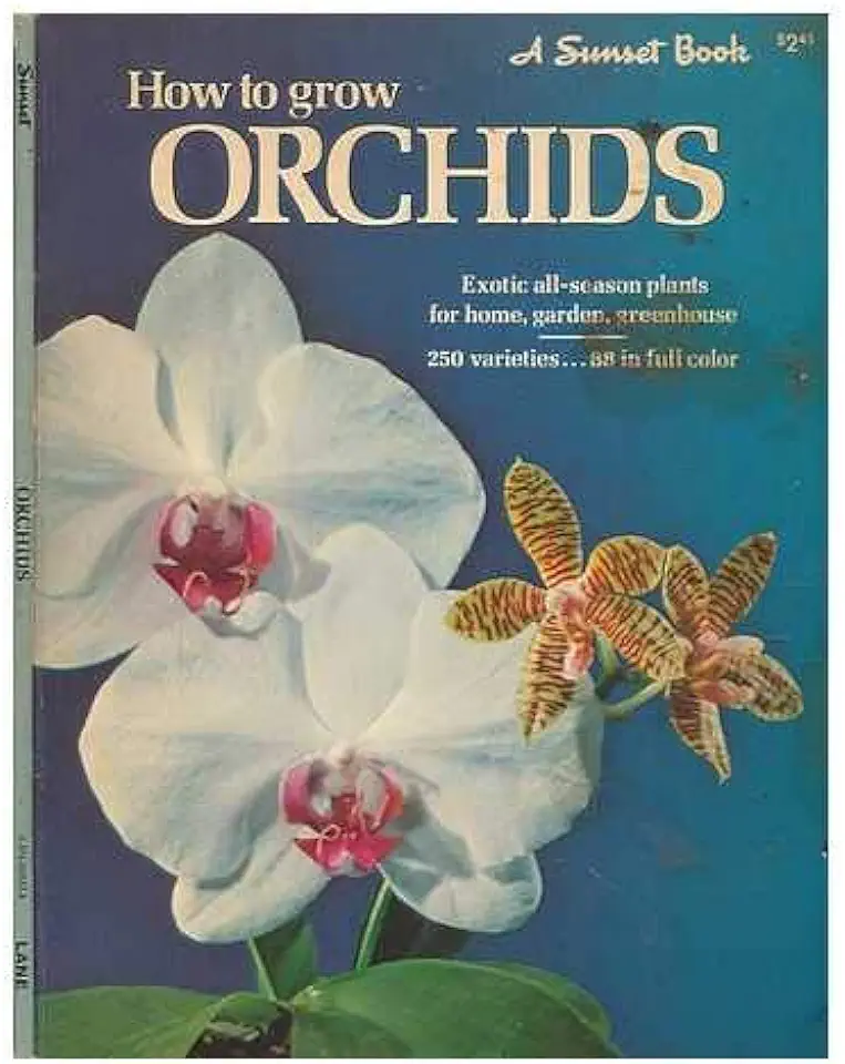 Capa do Livro How to Grow Orchids - Sunset Books