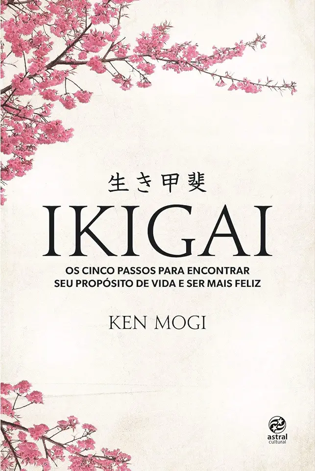 Capa do Livro Ikigai - Ken Mogi